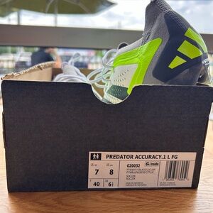 Adidas cleats FG Predator Accuracy .1